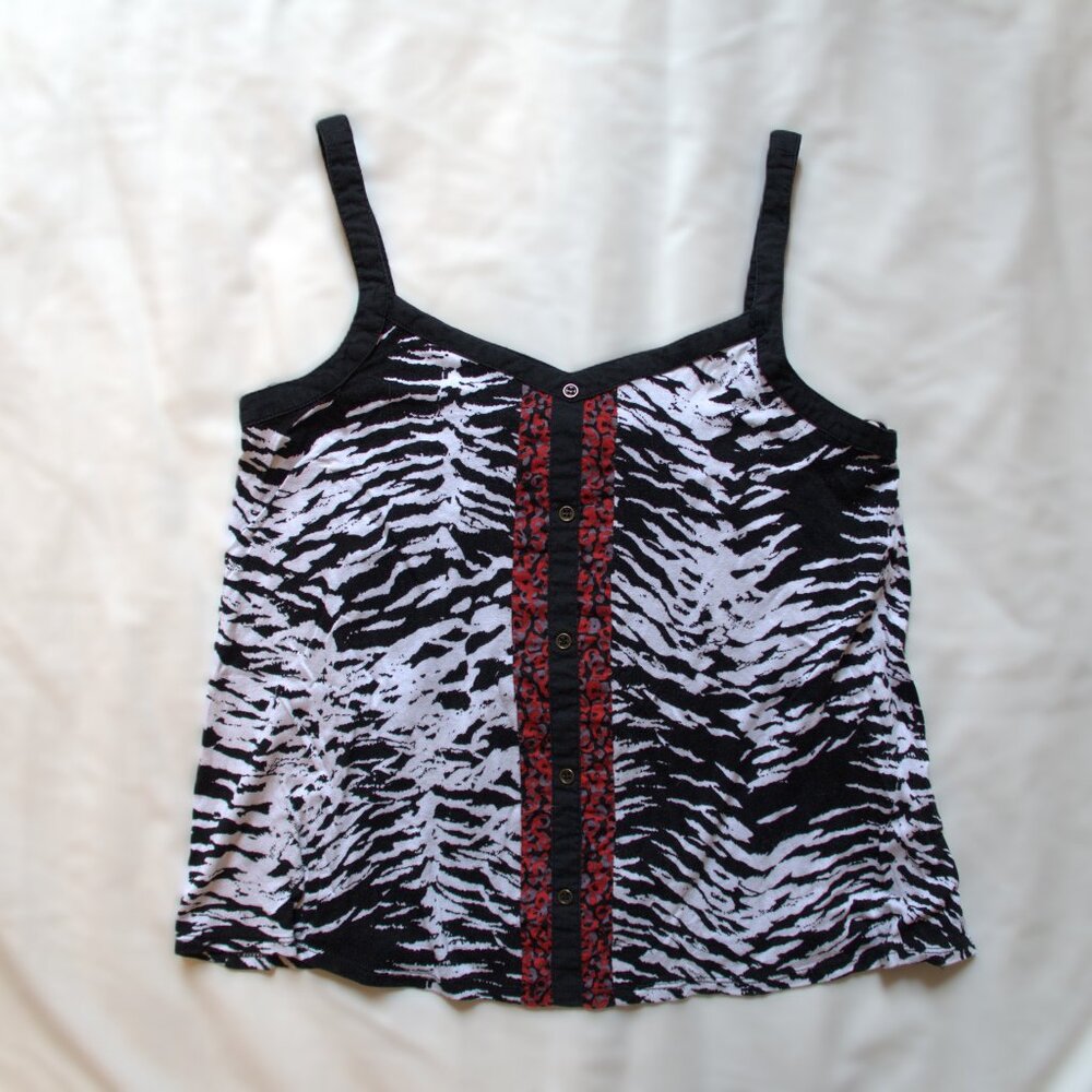 Flowy Printed Tank Top